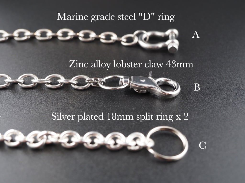 Key rings (build your own key chain)