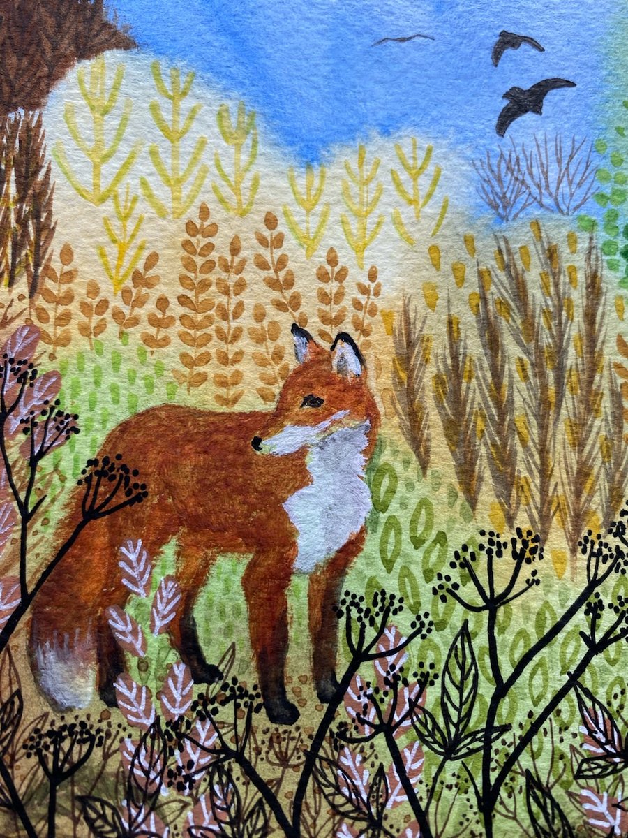 Little Fox painting