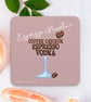 Espresso Martini Cocktail Coaster - Image 2