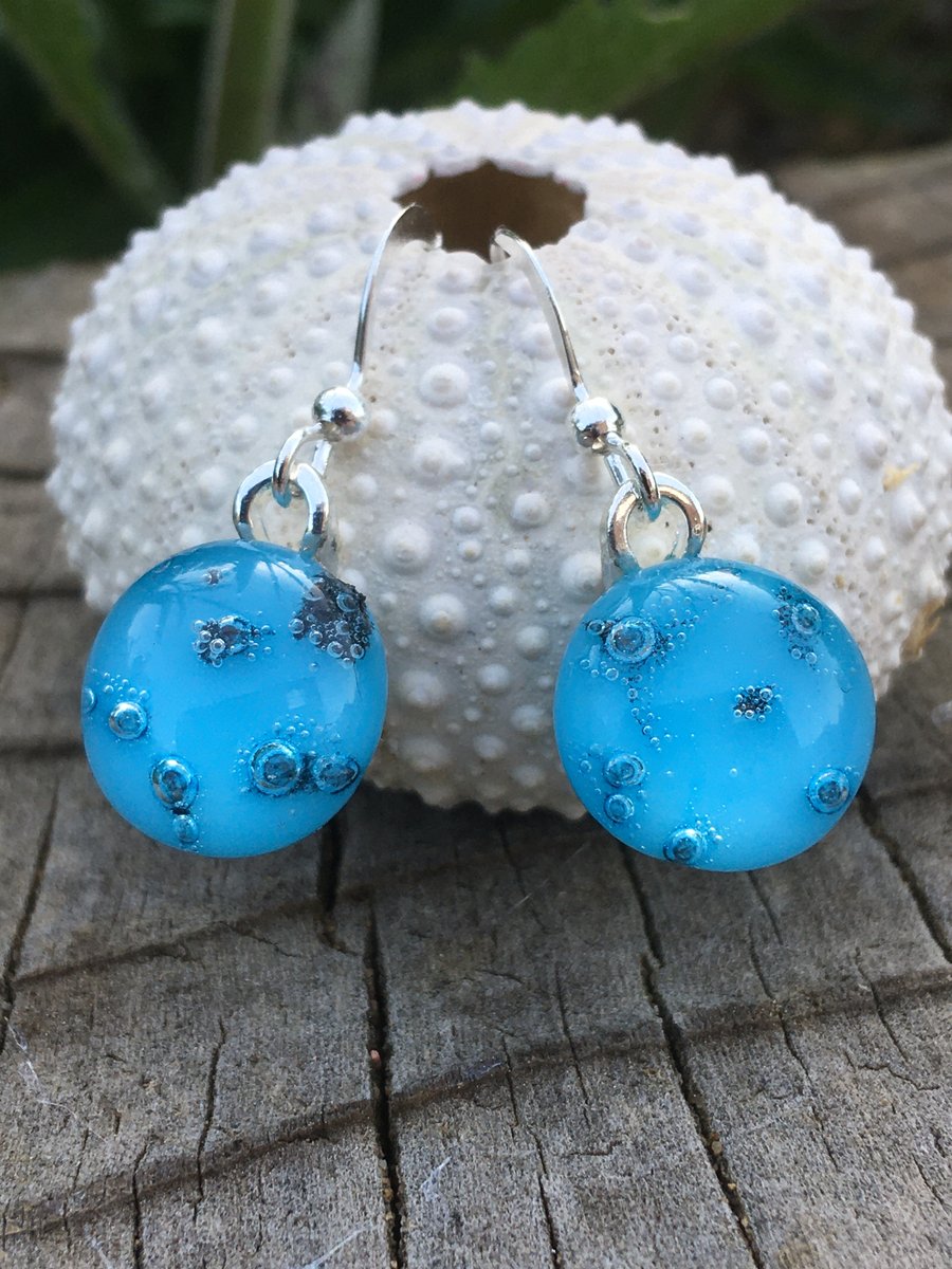 Bubble Glass Earrings