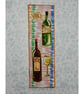 Bookmark wine themed vino glass of wine - Image 2