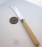 Powered by Butter, vintage spreader, yellow handle, handstamped - Image 3