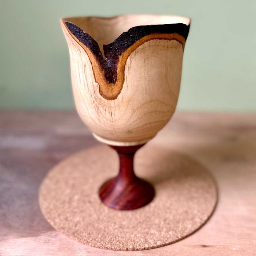 'Unfolding' a Hand Turned Wood Vessel