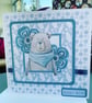 Baby boy birth celebration card  - Image 1