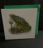 Just sat chillin' blank greetings card 