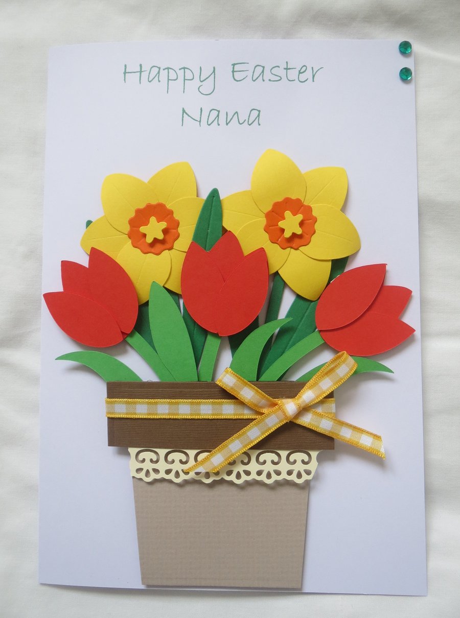 Easter Spring Birthday flower Collection hand made to order