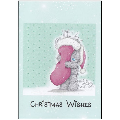 Tatty Bear with Christmas Sack (X535)