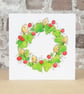 Christmas Card Christmas Wreath - Image 1