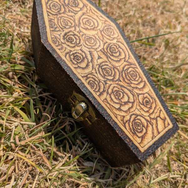 Rose coffin box