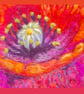 Hand Felted Oriental Poppy Textile Artwork  - Image 2