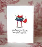 Fantastic Fox in a Festive Jumper Christmas Card - Image 3