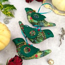 Sarisa Green Hanging Birds