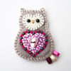 Owl Brooch