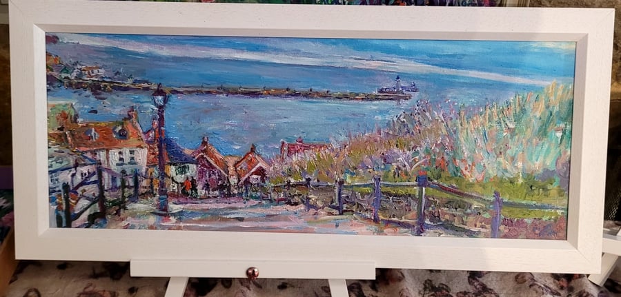 Whitby Steps painting