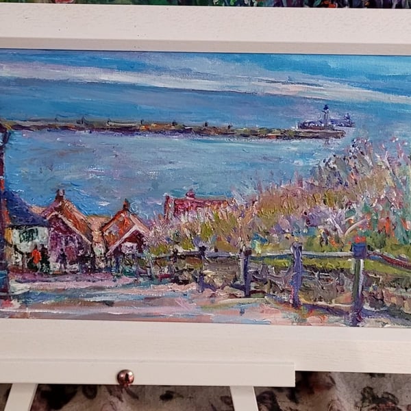 Whitby Steps painting
