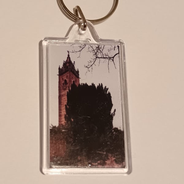 Bristol Cabot Tower Brandon Hill Photography Keyring 