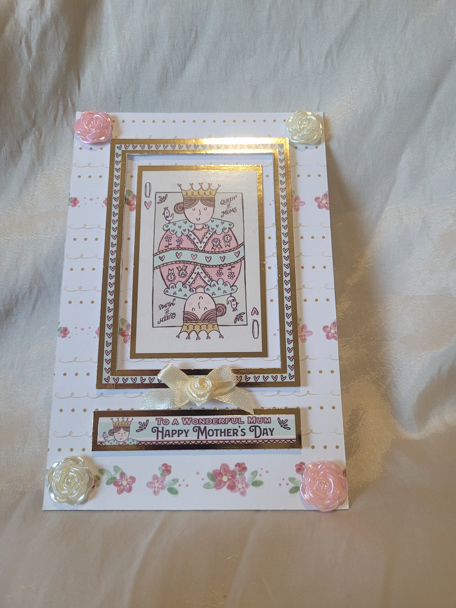 Mothers Day Greeting Card - Playing Card 