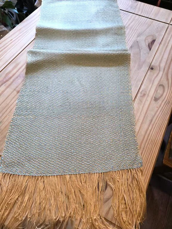 Woven scarf - Diamond Knots