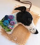 Needle Felted Greyhound Brooch - Folksy