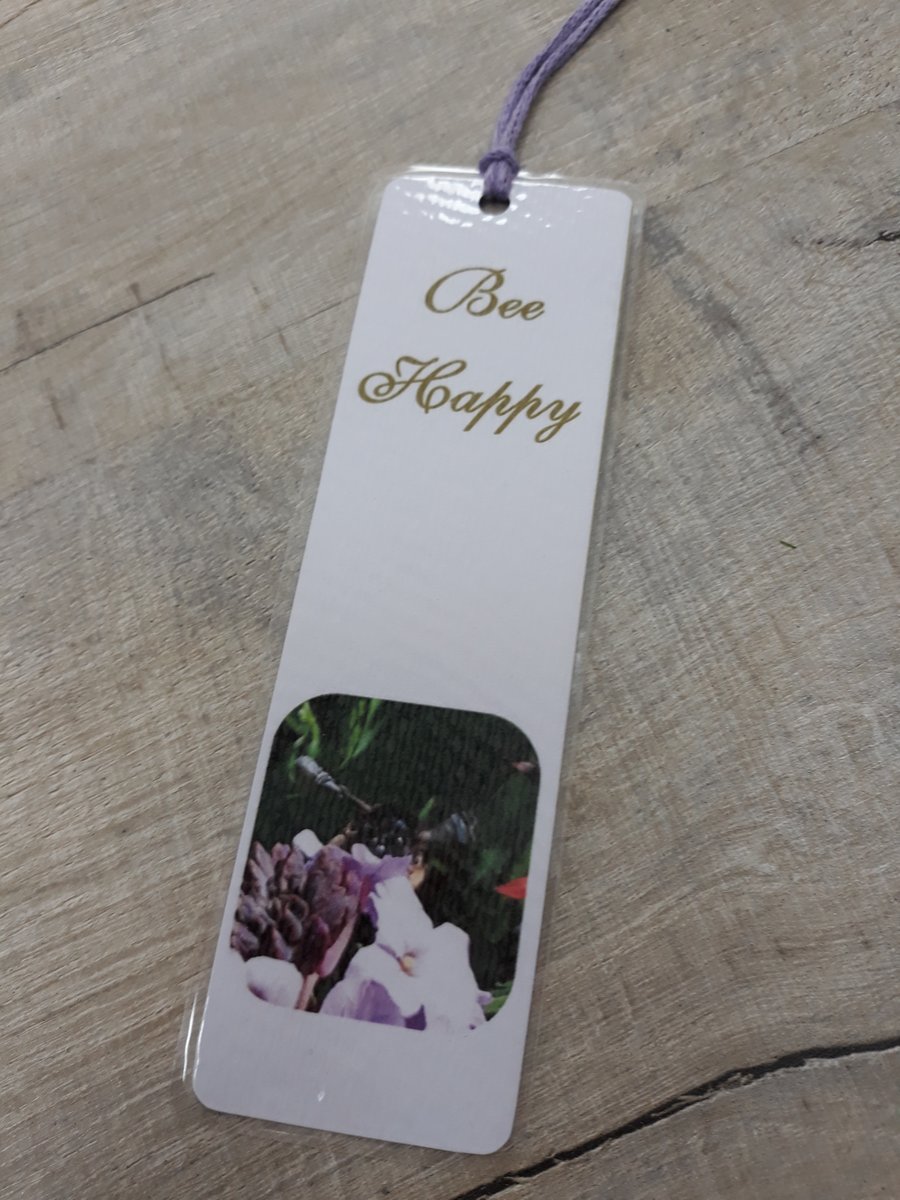 JW004 Cute bee face bookmark