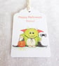 Halloween Little Monster Gift Tags - set of 4 tags - Image 7