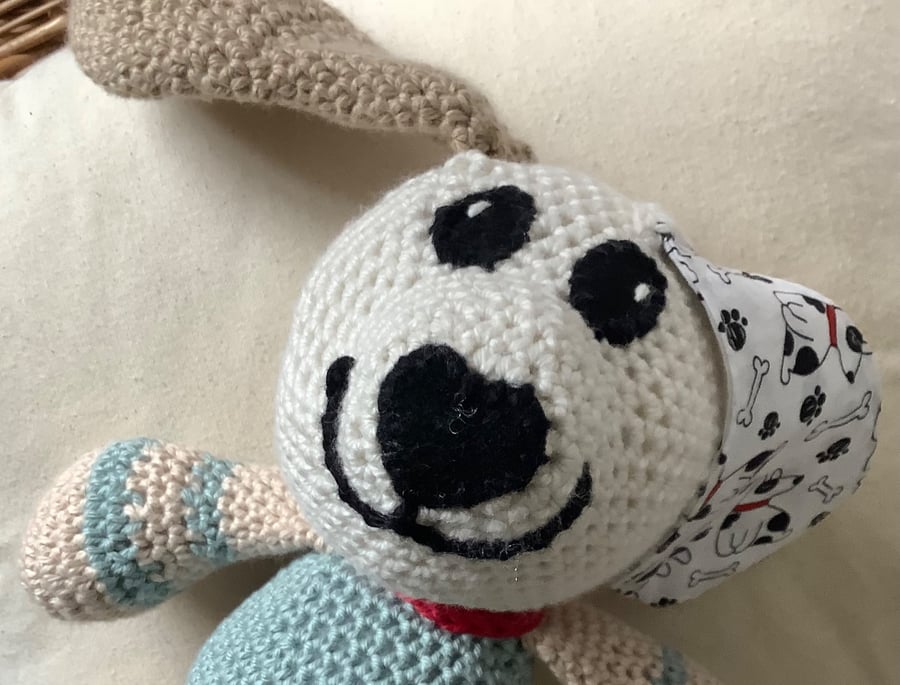 Clothears Crocheted Puppy