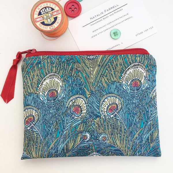 Liberty Print Coin Purse