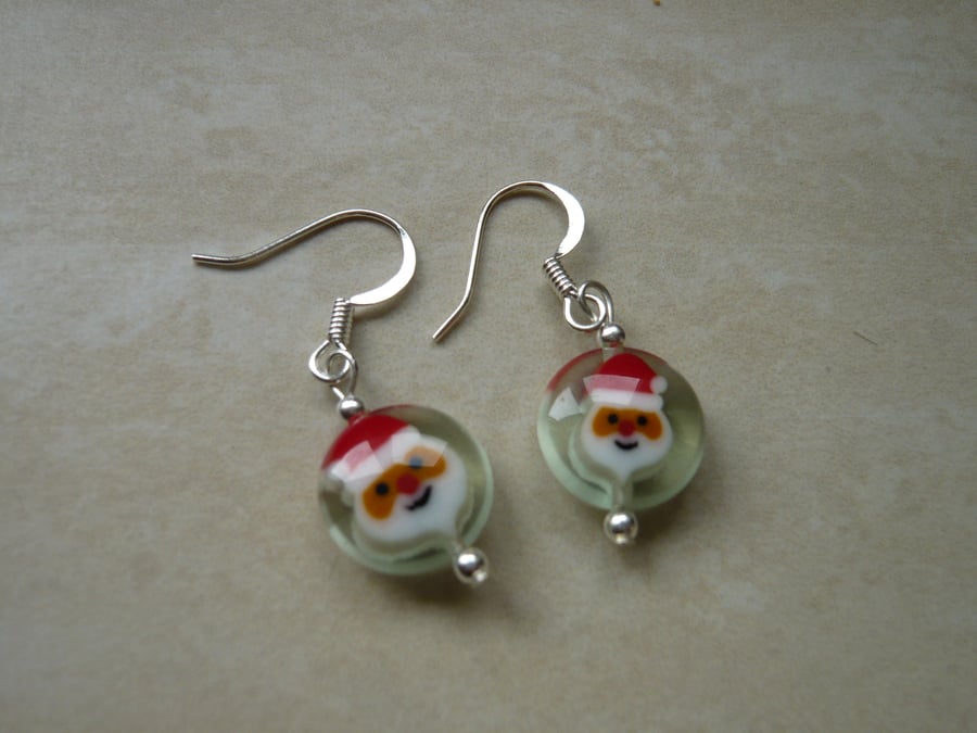Father Christmas Earrings