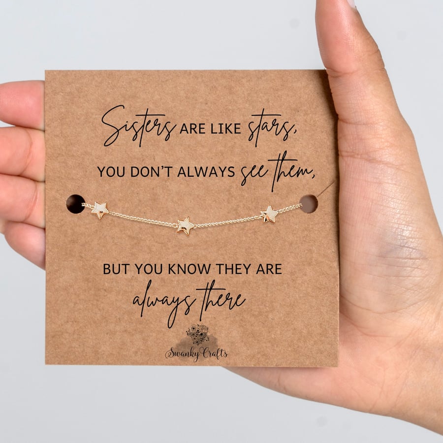 Sister Gifts - Sister Birthday Gift - Sister Bracelet, Little sister, Big Sister