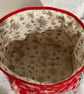 Christmas fabric basket - Image 2