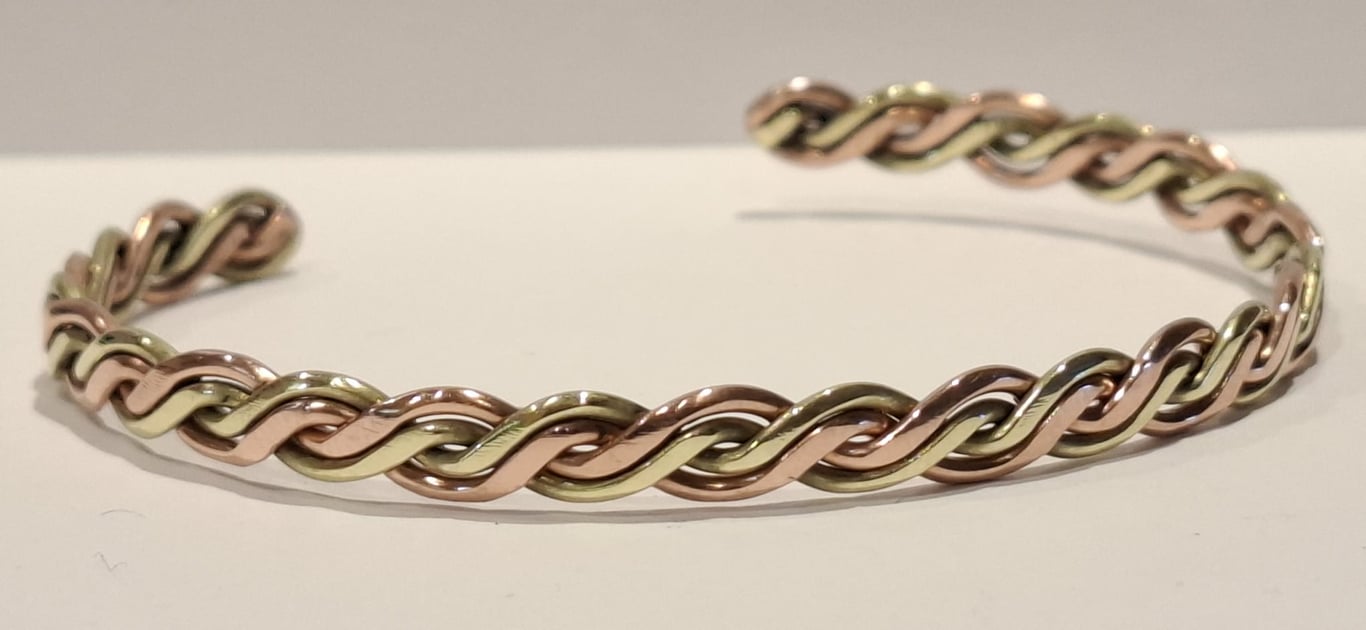 Copper & Brass Elegant Bracelet