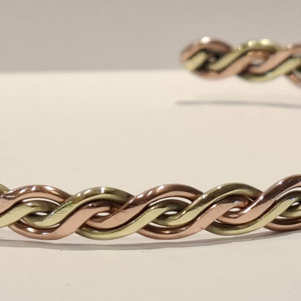 Copper & Brass Elegant Bracelet