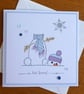 Snowman Christmas Card - Bah Humbug - Image 10