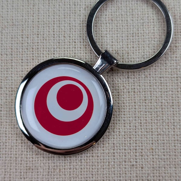 Okinawa Flag Keyring - Okinawa Flag Keychain