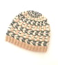 Hand knitted fairisle hat - Image 1