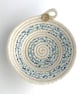 Trinket Bowl made from Coiled Rope and Floral Fabric - Image 3