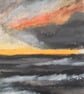  Painting  cloudy atmospheric The fire dance - Image 2