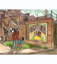 Freightliners Farm print, A4 and A5 sizes