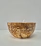 Woodturned tea-light holder, spaltic driftwood - Image 4