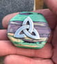 Pagan Triquetra Brooch.