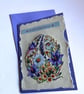 Happy birthday floral card