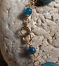 Apatite and Glass Beaded Bird Bracelet - Image 8