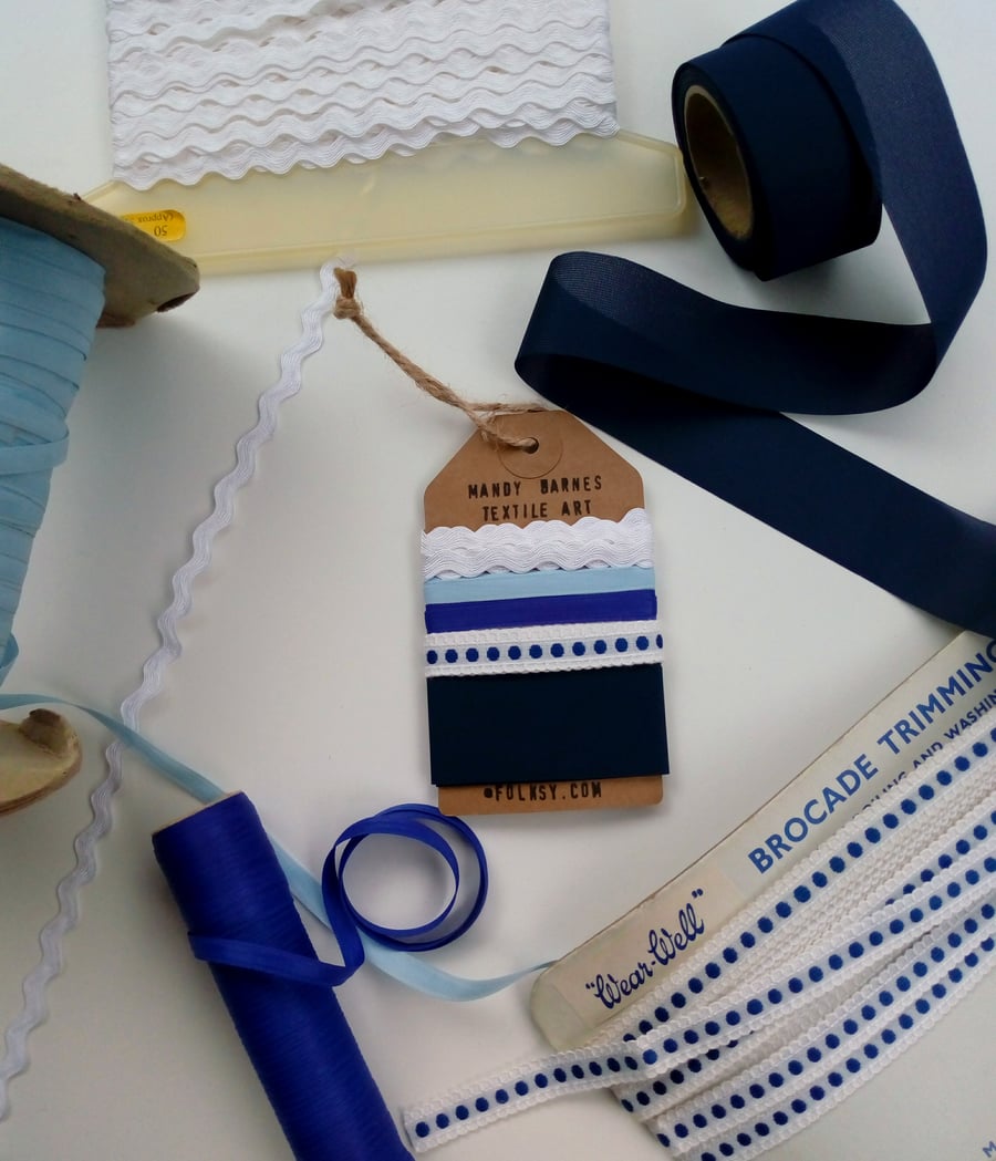 Vintage Ribbon Pack - Nautical