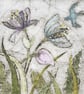 Astrantia - Original Handmade Collagraph. - Image 2