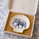 Elephant Trinket Dish 