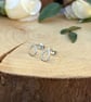 Handmade Silver Dewdrop Earrings - Image 4
