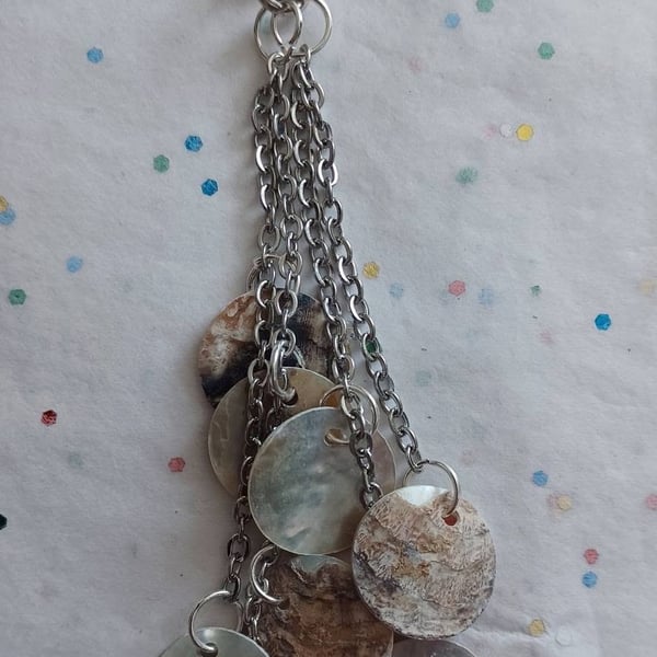 Handmade Natural Shell Bag Charm