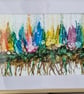 (49) Abstract Alcohol Inks, "Airy, Fairy Garden" - Image 2