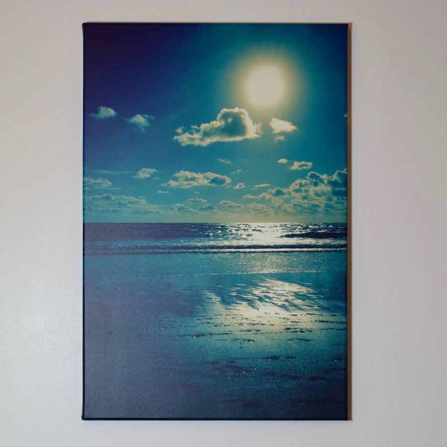 Image of CORNISH SUNDOWN-PHOTO PRINT