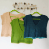PATTERN ONLY Hand Knitted Ladies Slouchy Summer Top